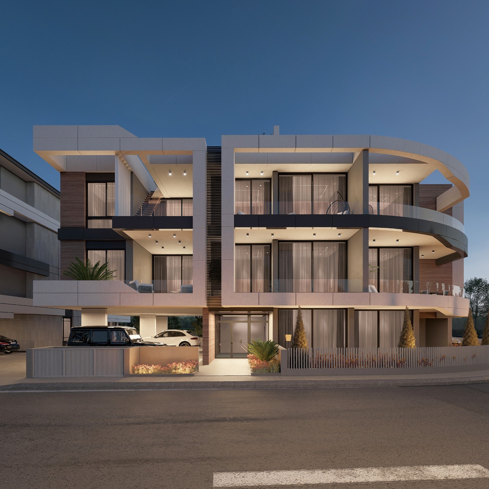 Cyprus building facade
