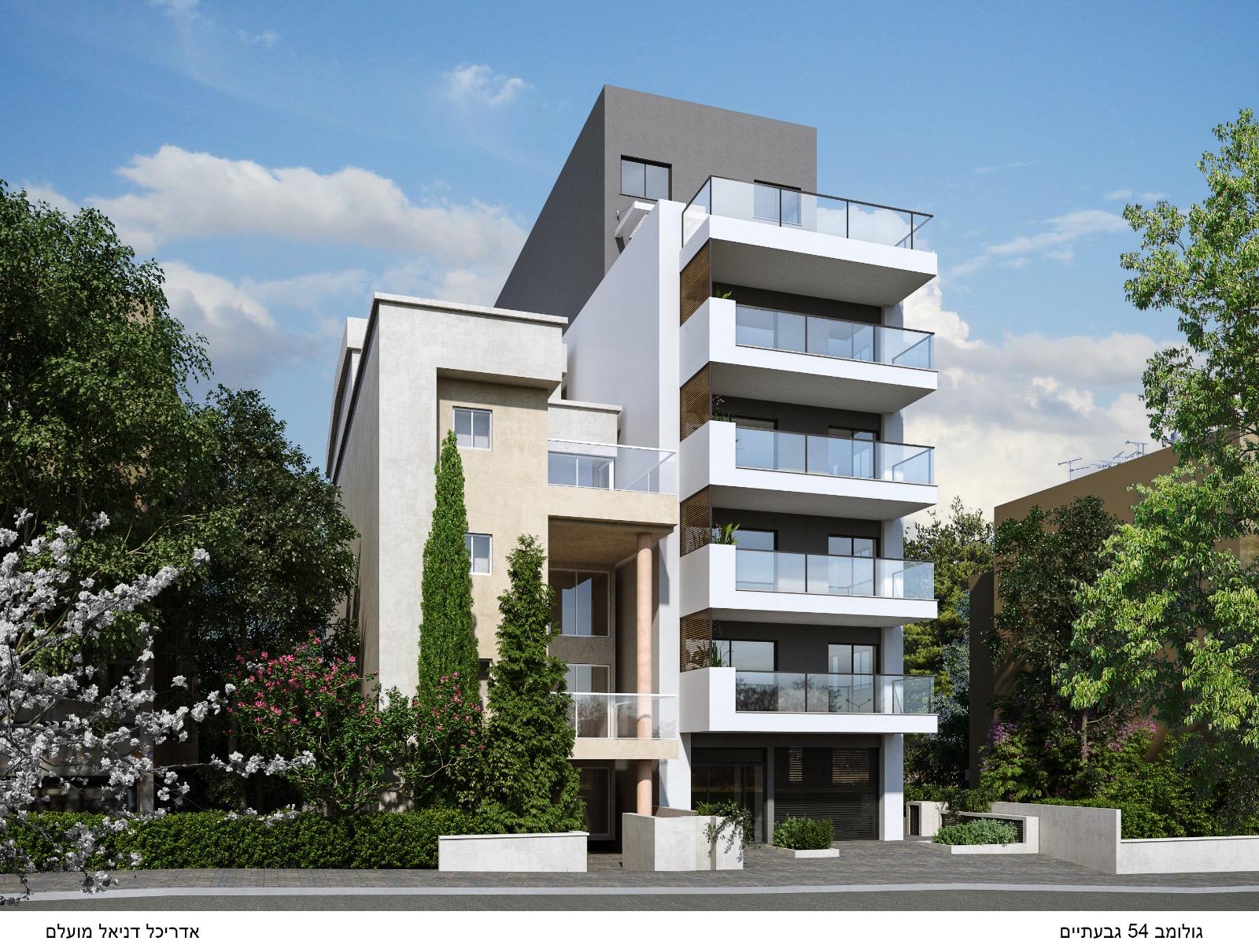 הדמיית צד הבניין